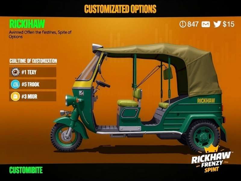 Rickshaw Customization Options